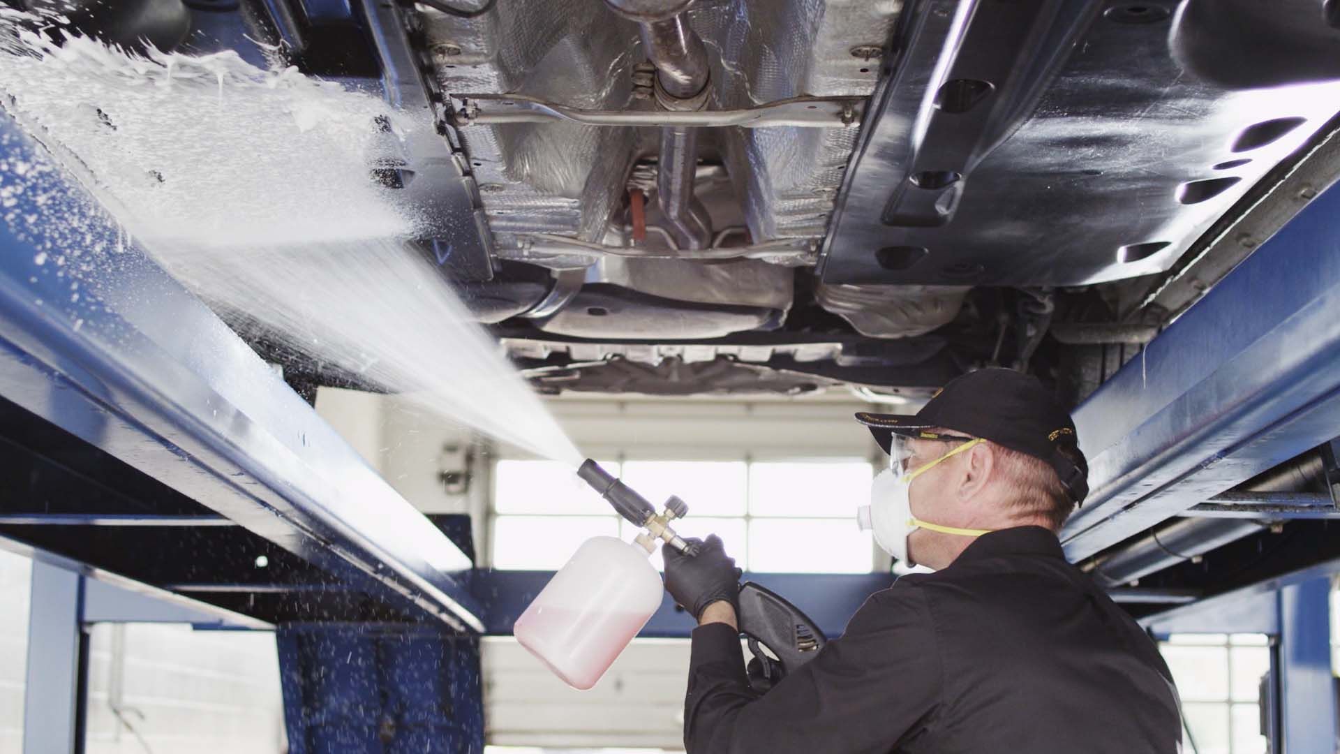 Vehicle undercoating